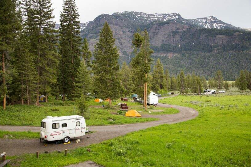 All About Camping in Yellowstone National Park Dirt In My Shoes