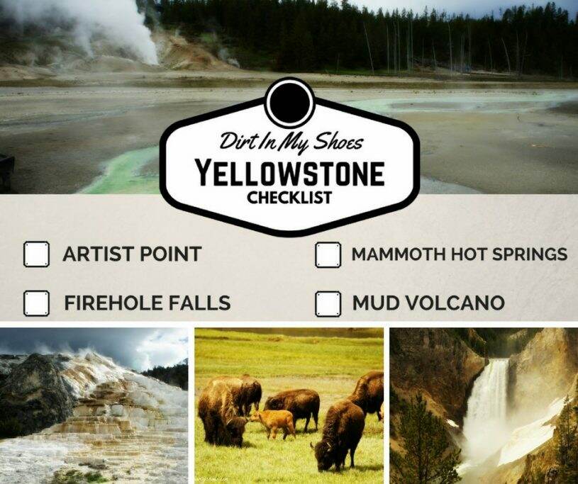 free yellowstone checklist dirt in my shoes