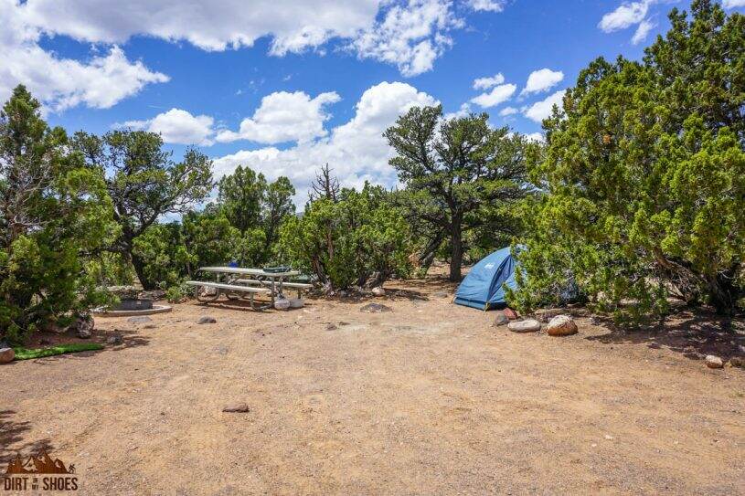 Cathedral valley outlet campground