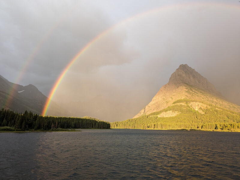 List Of National Parks In The USA 2024 Map And Checklist Dirt In   Glacier Swiftcurrent Lake Rainbow Opt 800x600 