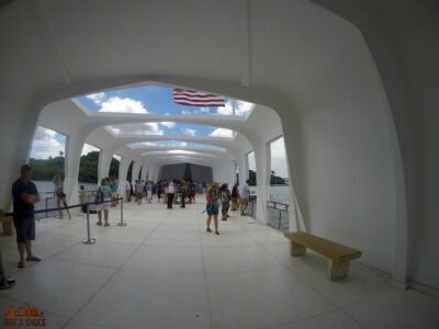 USS Arizona Memorial in Pearl Harbor National Memorial