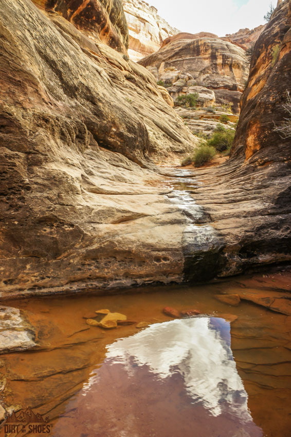 Obstacle 2 on the Druid Arch Trail in Canyonlands National Park | Dirt In My Shoes